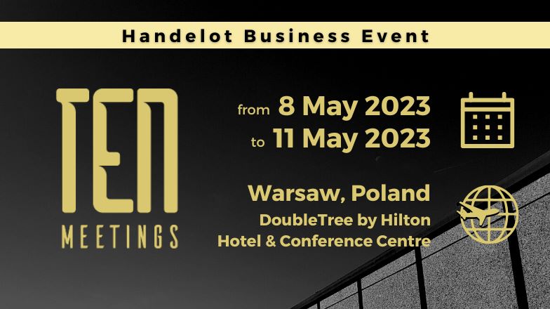 We will be present at Handelot Business Event 2023 Warsaw, Poland 